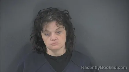 Mugshot of Heather Phillips booked in Russell County, Kentucky on October 19, 2026