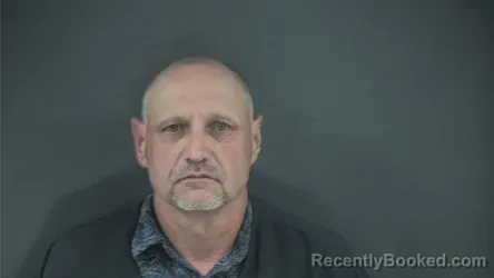 Mugshot of Jeff Cheatham booked in Russell County, Kentucky on August 22, 2026