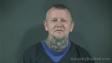 Mugshot of JASON FLATT booked in Russell County, Kentucky on May 12, 2026