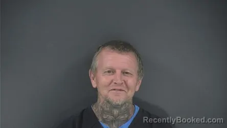 Mugshot of Jason Flatt booked in Russell County, Kentucky on August 31, 2026