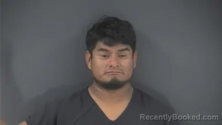 Mugshot of Jeronimo Gomez Lopez booked in Russell County, Kentucky on August 16, 2026