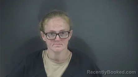 Mugshot of Jessica G Warriner booked in Russell County, Kentucky on August 27, 2026