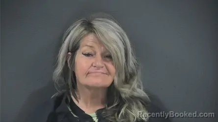 Mugshot of Julie West booked in Russell County, Kentucky on September 8, 2026
