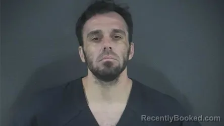 Mugshot of Kevin Gushen booked in Russell County, Kentucky on October 14, 2026