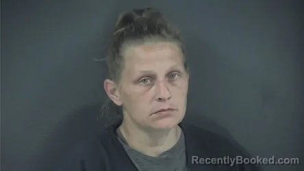 Mugshot of KRYSTAL RANNETTE GABBARD booked in Russell County, Kentucky on June 18, 2026