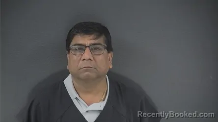 Mugshot of Kanubnai Patel booked in Russell County, Kentucky on September 25, 2026