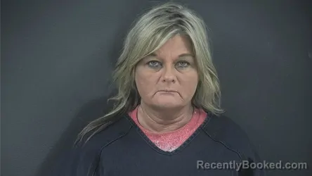 Mugshot of Karen Sue Pierce booked in Russell County, Kentucky on September 14, 2026