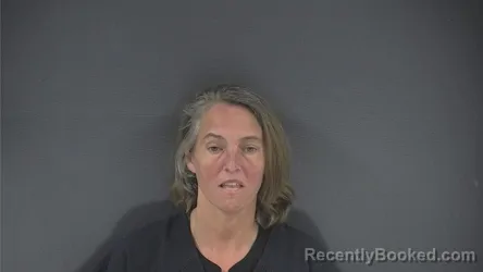 Mugshot of Karen Renee Weyandt booked in Russell County, Kentucky on August 31, 2026