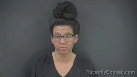 Mugshot of Marissa Sackrider booked in Russell County, Kentucky on October 14, 2026