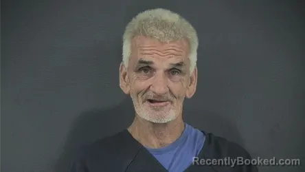Mugshot of RICKY E GEORGE booked in Russell County, Kentucky on July 3, 2026