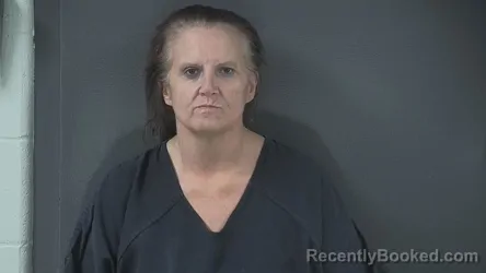 Mugshot of Susan Rae Livers booked in Russell County, Kentucky on September 10, 2026