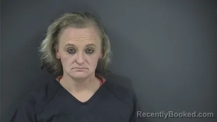 Mugshot of Samantha Pruitt booked in Russell County, Kentucky on August 27, 2026