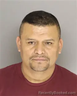 Mugshot of Abrahan Cervantes Gonzalez booked in Moore County, North Carolina on October 2, 2026