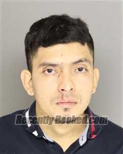 Booking photo from Moore County, North Carolina