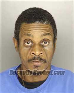 Booking photo from Moore County, North Carolina