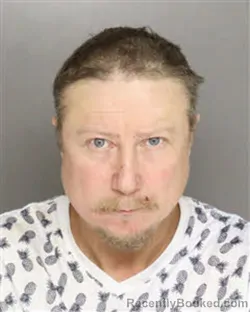 Booking photo from Moore County, North Carolina