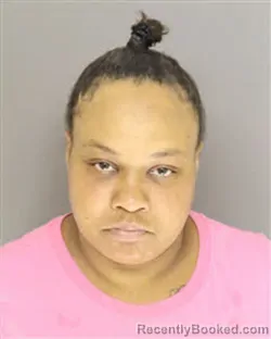 Mugshot of SHAVONDA LARHONDA ADAMS booked in Moore County, North Carolina on March 20, 2026