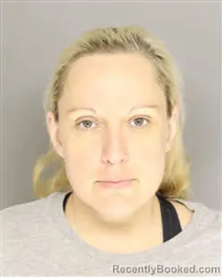 Mugshot of NICOLE ALICE GELINEAU booked in Moore County, North Carolina on April 24, 2026