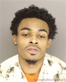 Mugshot of Stephon Dejan Butler booked in Moore County, North Carolina on September 9, 2026