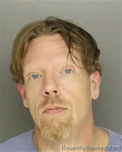 Booking photo from Moore County, North Carolina