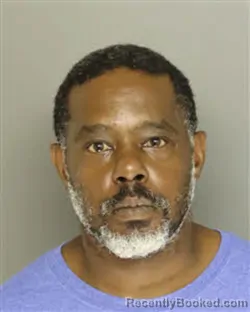 Mugshot of TERRY JEROME ROBINSON booked in Moore County, North Carolina on May 21, 2026