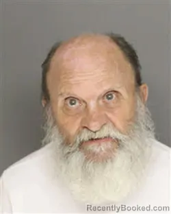 Mugshot of RONALD FLOYD SANDERS booked in Moore County, North Carolina on April 16, 2026