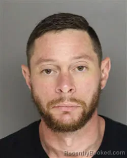 Mugshot of BRANDON SHANE THOMAS booked in Moore County, North Carolina on March 6, 2026