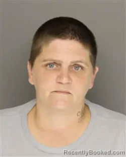 Mugshot of Alexis Victoria Garner booked in Moore County, North Carolina on September 14, 2026
