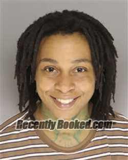 Booking photo from Moore County, North Carolina