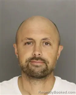 Mugshot of EVAN WAYNE GUY booked in Moore County, North Carolina on April 25, 2026