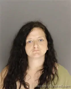 Mugshot of Ashley Kay Garner booked in Moore County, North Carolina on August 6, 2026