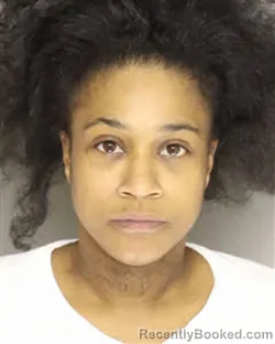 Mugshot of SHANIA TYRESHA SEASE booked in Moore County, North Carolina on May 4, 2026