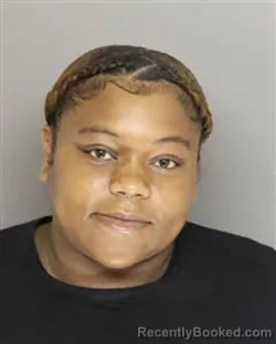 Mugshot of Maha Arie White booked in Moore County, North Carolina on August 18, 2026