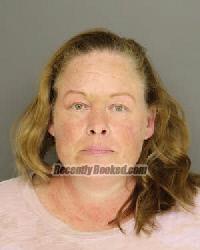 Booking photo from Moore County, North Carolina