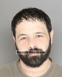 Booking photo from Moore County, North Carolina