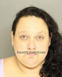 Booking photo from Moore County, North Carolina