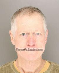 Booking photo from Moore County, North Carolina