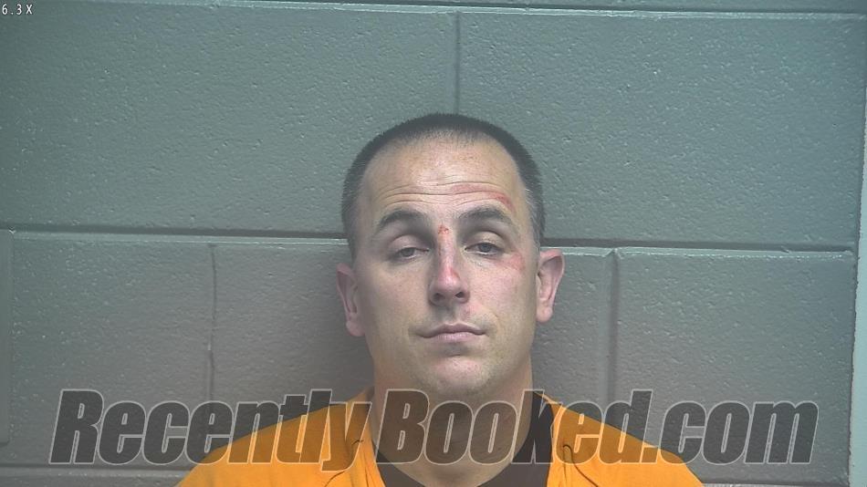 Booking photo from Scott County, Kentucky
