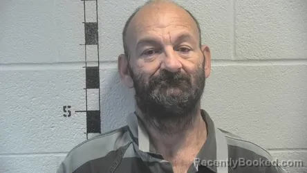 Booking photo from Shelby County, Kentucky