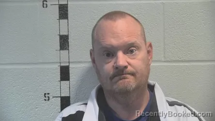 Booking photo from Shelby County, Kentucky