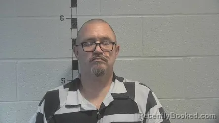 Booking photo from Shelby County, Kentucky
