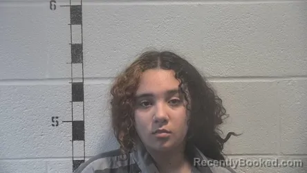 Mugshot of ONYX KYLEIGH MICHELE ANTHONY booked in Shelby County, Kentucky on March 27, 2026