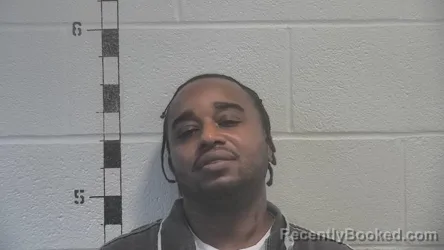 Mugshot of ANTONIO DARNELL GOINS booked in Shelby County, Kentucky on March 27, 2026