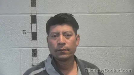 Mugshot of DAVID MAZARIEGOS MOLINA booked in Shelby County, Kentucky on March 28, 2026