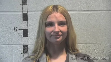 Mugshot of HANNAH JO LUSHER booked in Shelby County, Kentucky on April 1, 2026