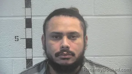 Mugshot of JOSE EMILIO MORENO booked in Shelby County, Kentucky on April 2, 2026