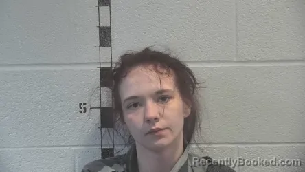 Mugshot of HEAVEN MICHELLE BROWN booked in Shelby County, Kentucky on April 8, 2026