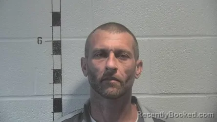 Mugshot of Brandon Michael Hardin booked in Shelby County, Kentucky on April 26, 2026