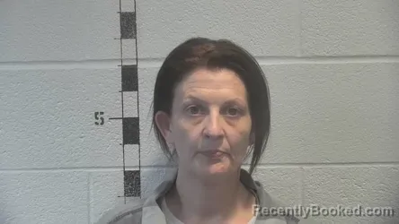 Mugshot of ANDREA DARE MULLINS booked in Shelby County, Kentucky on April 30, 2026