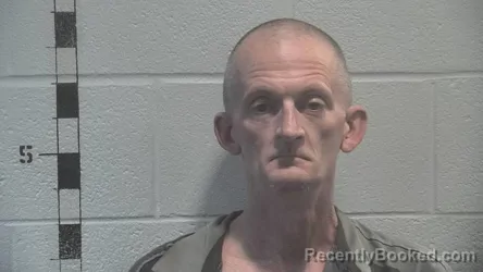 Mugshot of GLENN ALLEN RUSSELL booked in Shelby County, Kentucky on May 8, 2026
